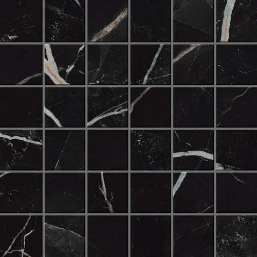 Empire Calacatta Black Mosaic 30x30