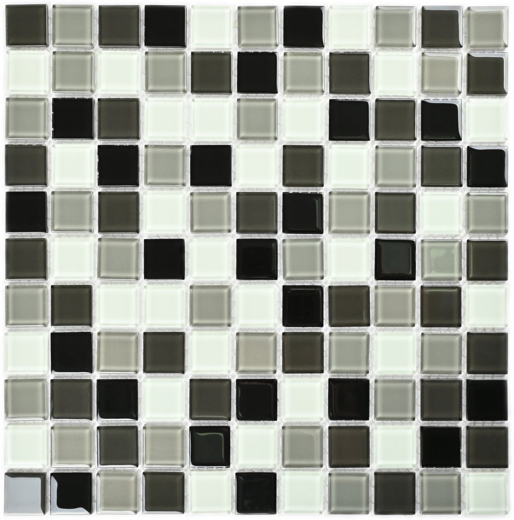 Мозаика Carbon mix (4x25x25) 30x30