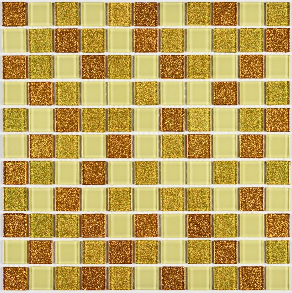 Мозаика Shine Gold (4x25x25) 30x30