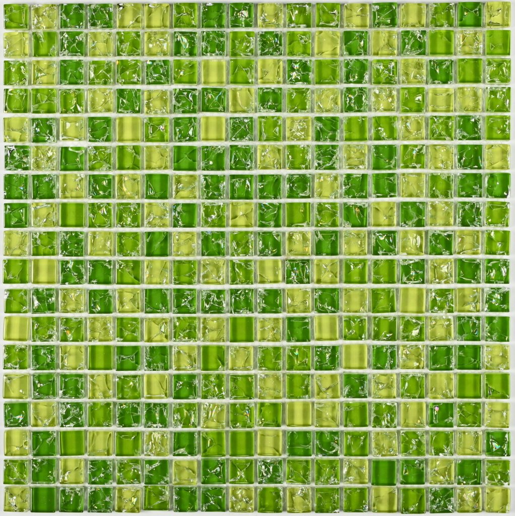 Мозаика Strike Green (8x15x15) 30x30