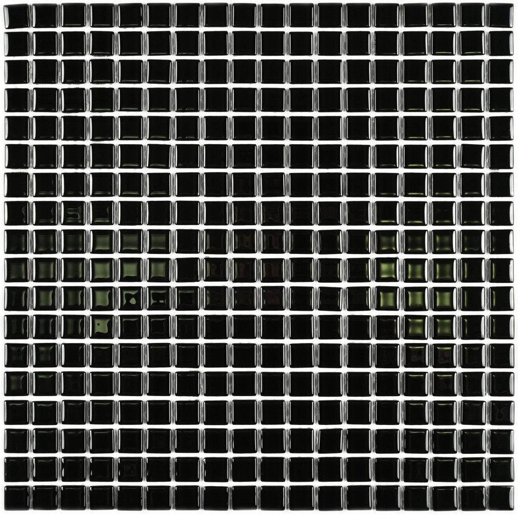 Мозаика Super black (4x15x15) 30x30