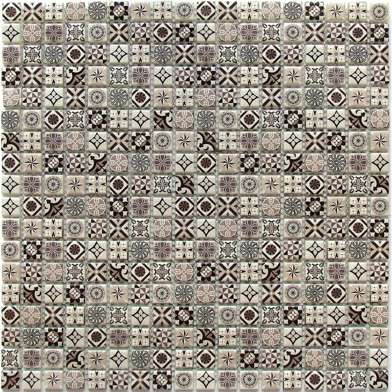 Мозаика Xindi Grey (6x15x15) 30x30