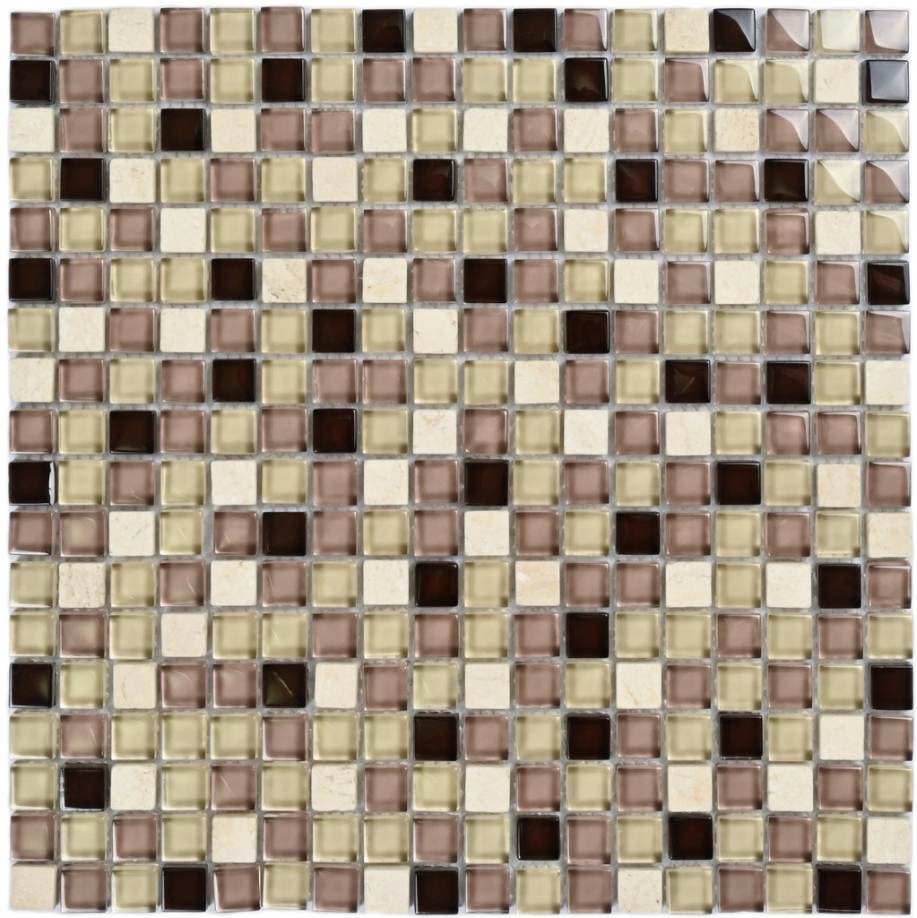 Мозаика Glass Stone-12 (8x15x15) 30x30