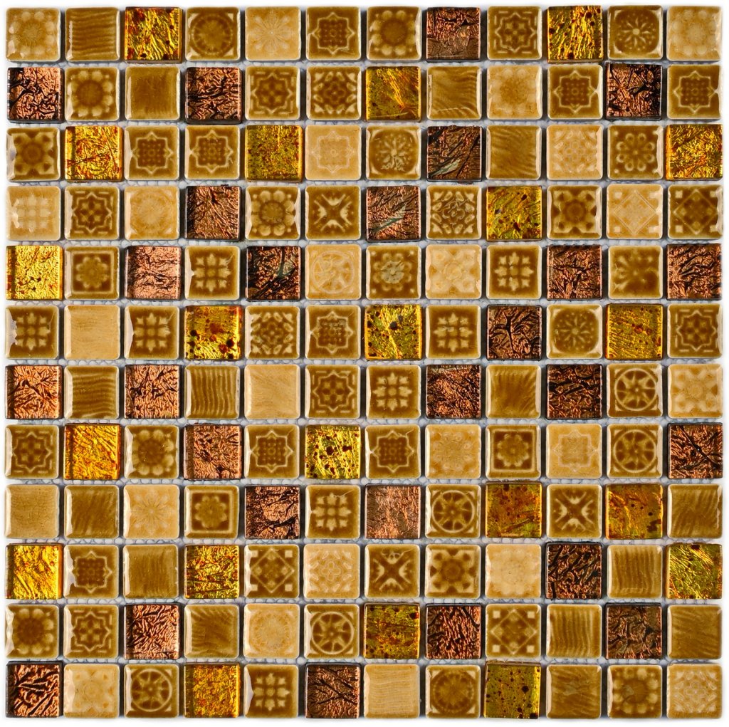 Мозаика Morocco Gold (8x23x23) 30x30