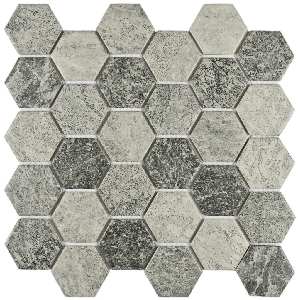 Мозаика Olmeto Grey (51x59x6) 28,2x27,1