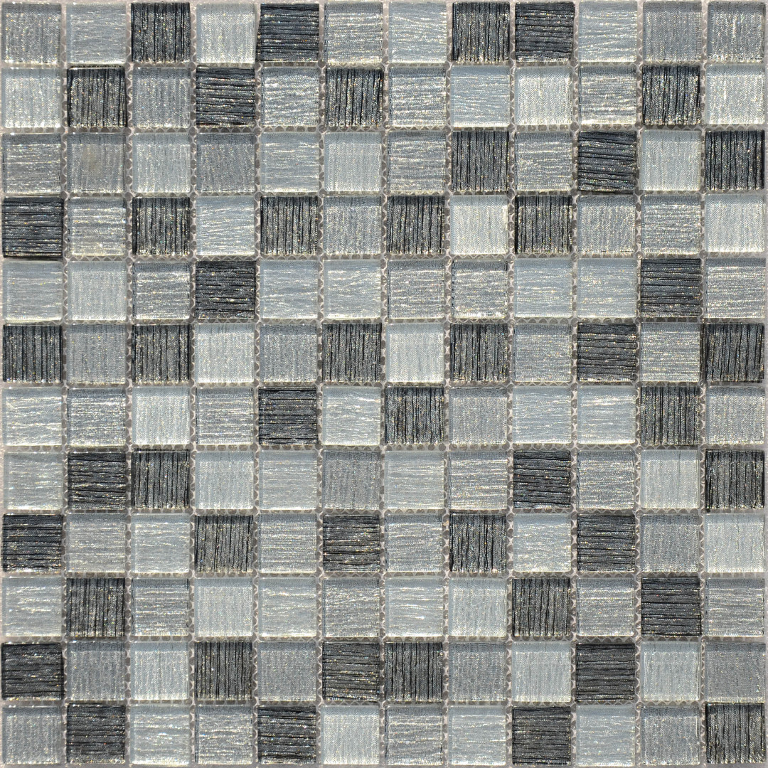 Мозаика Black Tissue (23x23x4) 29,8x29,8x0,4