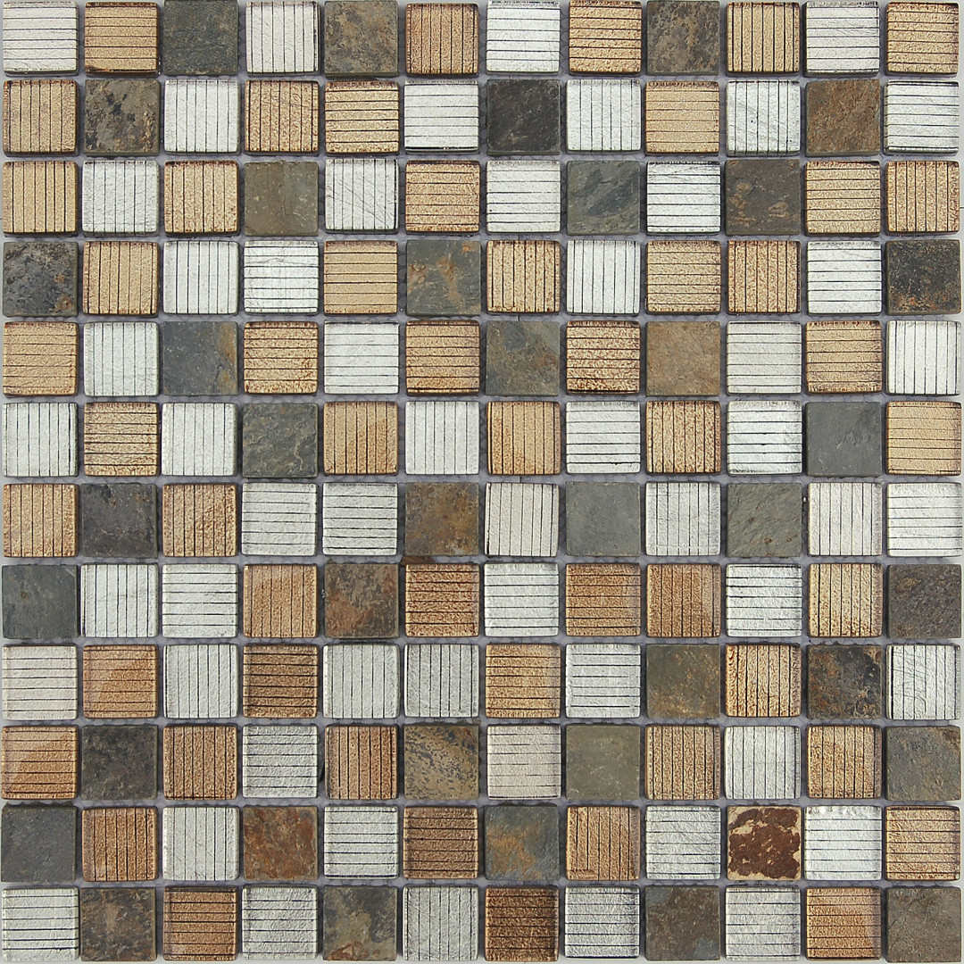 Мозаика Alcantara Ruggine (23x23x8) 29,8x29,8х0,8