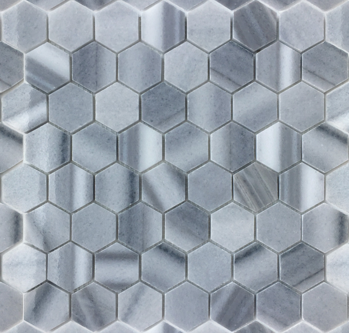 Мозаика Cristallino striato POL hex (23x40x6) 29,2x28,9x0,6