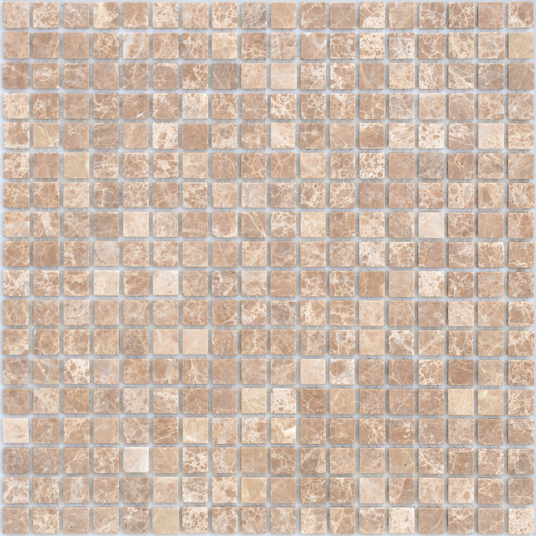 Мозаика Emperador Light MAT (15x15x4) 30,5x30,5х0,4