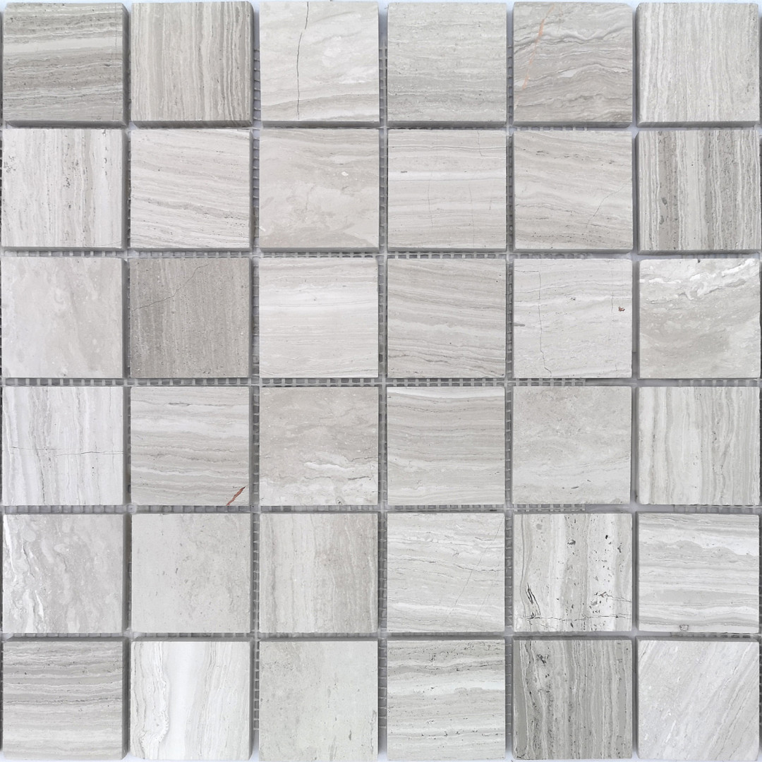 Мозаика Travertino Silver POL (48x48x7) 30,5x30,5x0,7