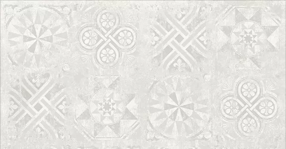 Гранит Стоун Цемент Декор белый ASR 60x120
